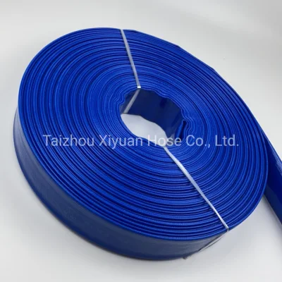 ISO9001 Certificate PVC Irrigation Layflat Discharge Hose