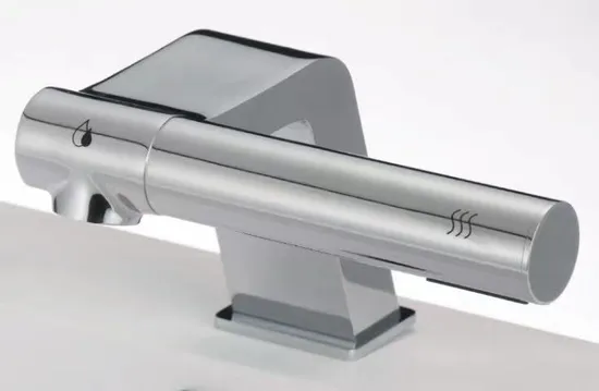 2 in 1 Stainless Steel Automatic Touchless Hand Washer Dryer Basin Faucet