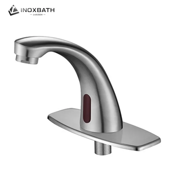 SUS304 Touchless Induction Vanity Faucet Bathroom Automatic Touch Sensor Tap Bathroom Faucet