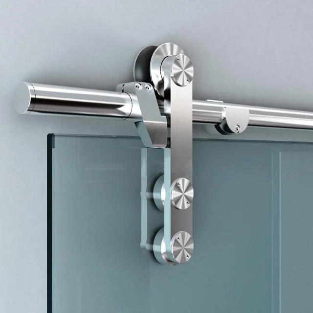 Shower Room Glass Sliding Door Hardware Accessories System with China