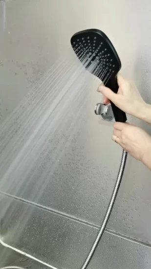 Sanitary Ware Bathroom Vanity Shower Bar Thermostatic Shower Mixer Shower Faucet Thermostatic Shower System with Sliding Rail Shower Set