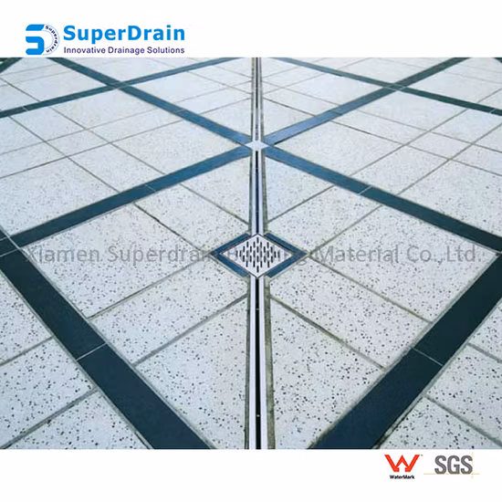 China Ss Linear Trench Drain Shower Slot Drainage System