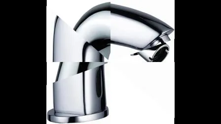 Deck Mounted Temperature Adjustable Lavatory Touchless Automatic Infrared Sensor Faucet