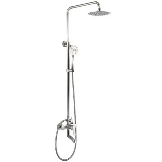 Commercial Bathroom Stainless Steel Shower Faucet Watermark Certified System 