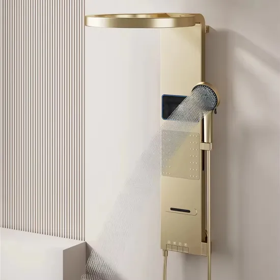 Premium Grey Aluminum Shower Tower 